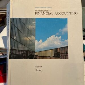 Fundamentals of Financial Accounting; second Canadian edition